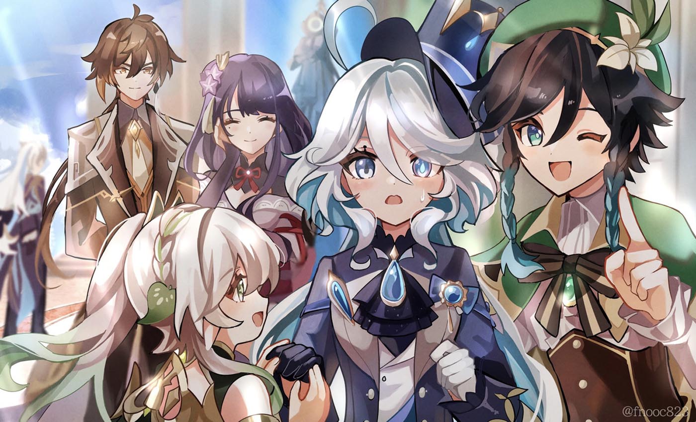 小站原神同人#早安【231012】