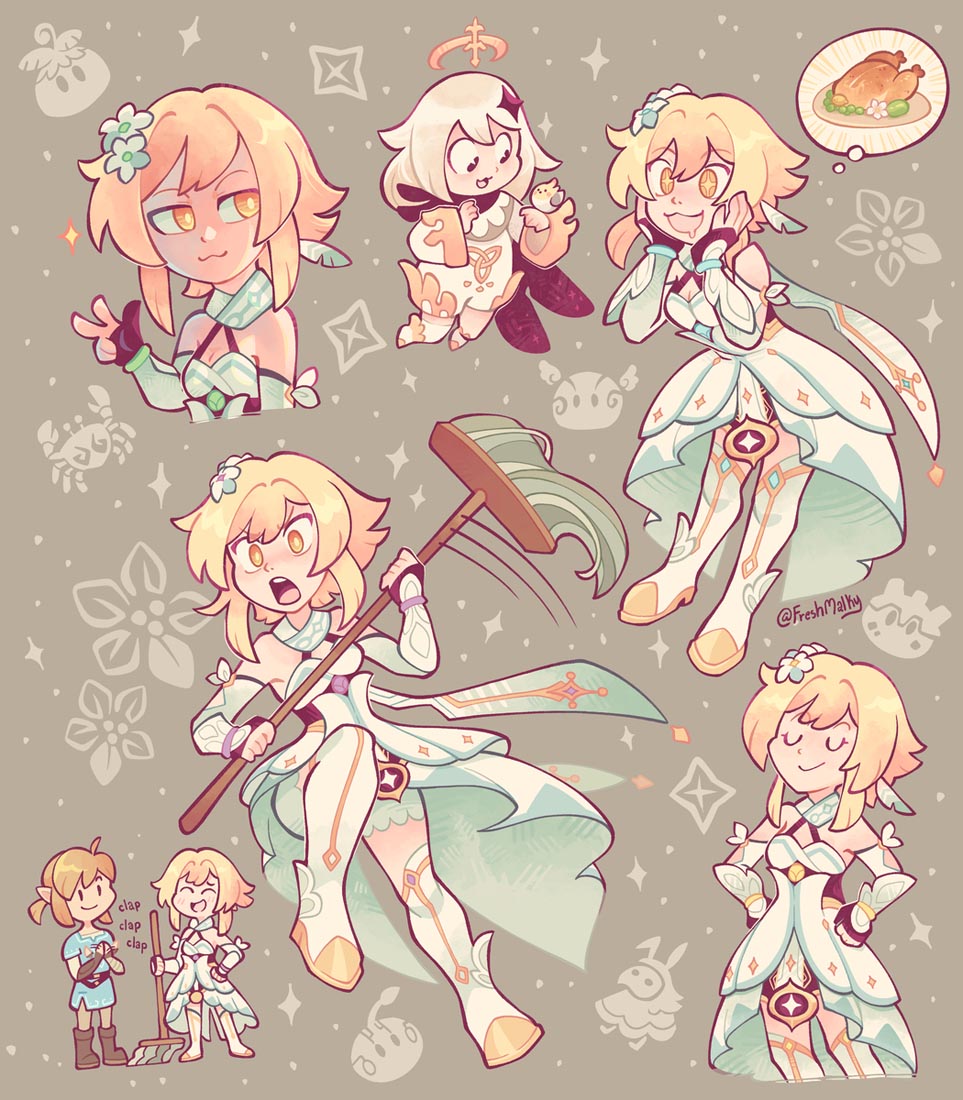 小站原神同人#晚安【231012】