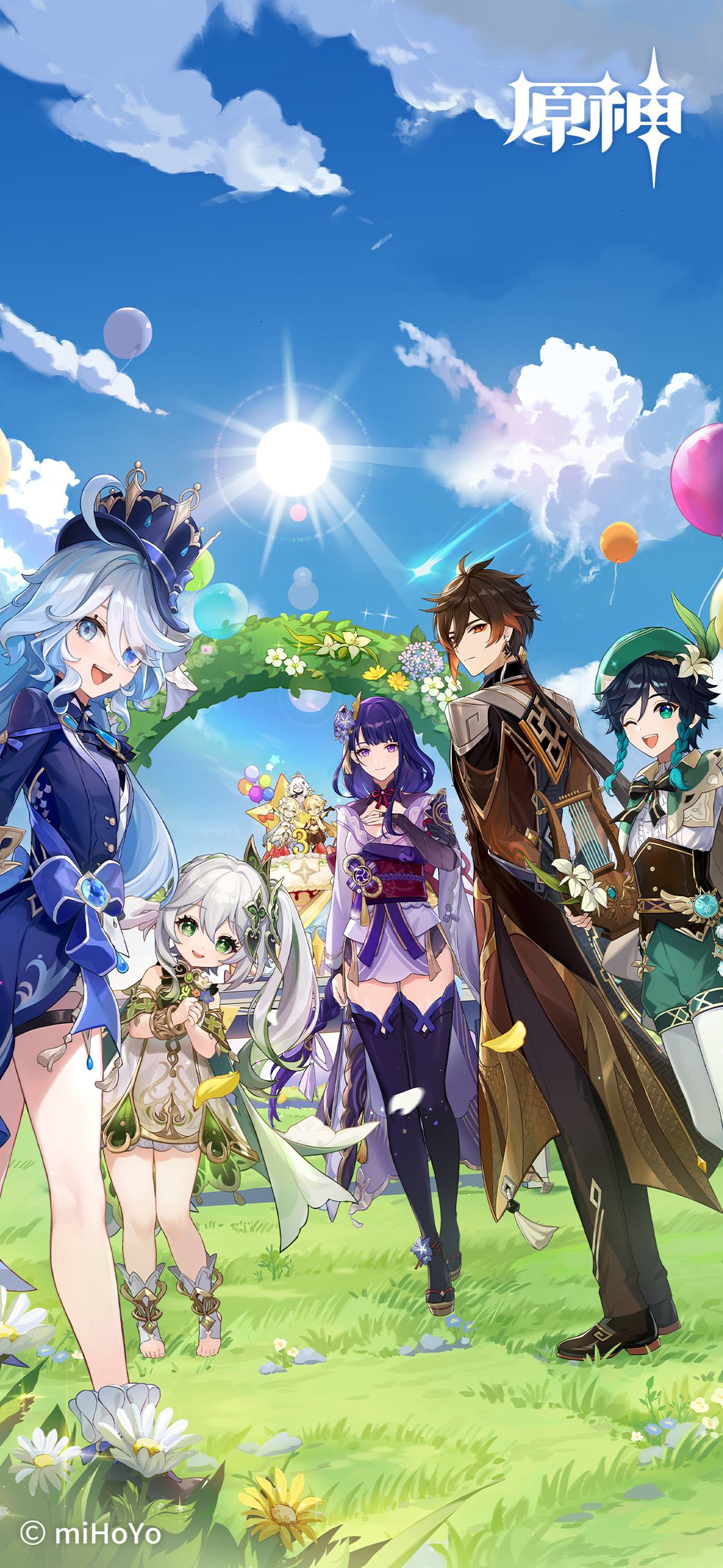 原神4.1：官方「壁纸放送」