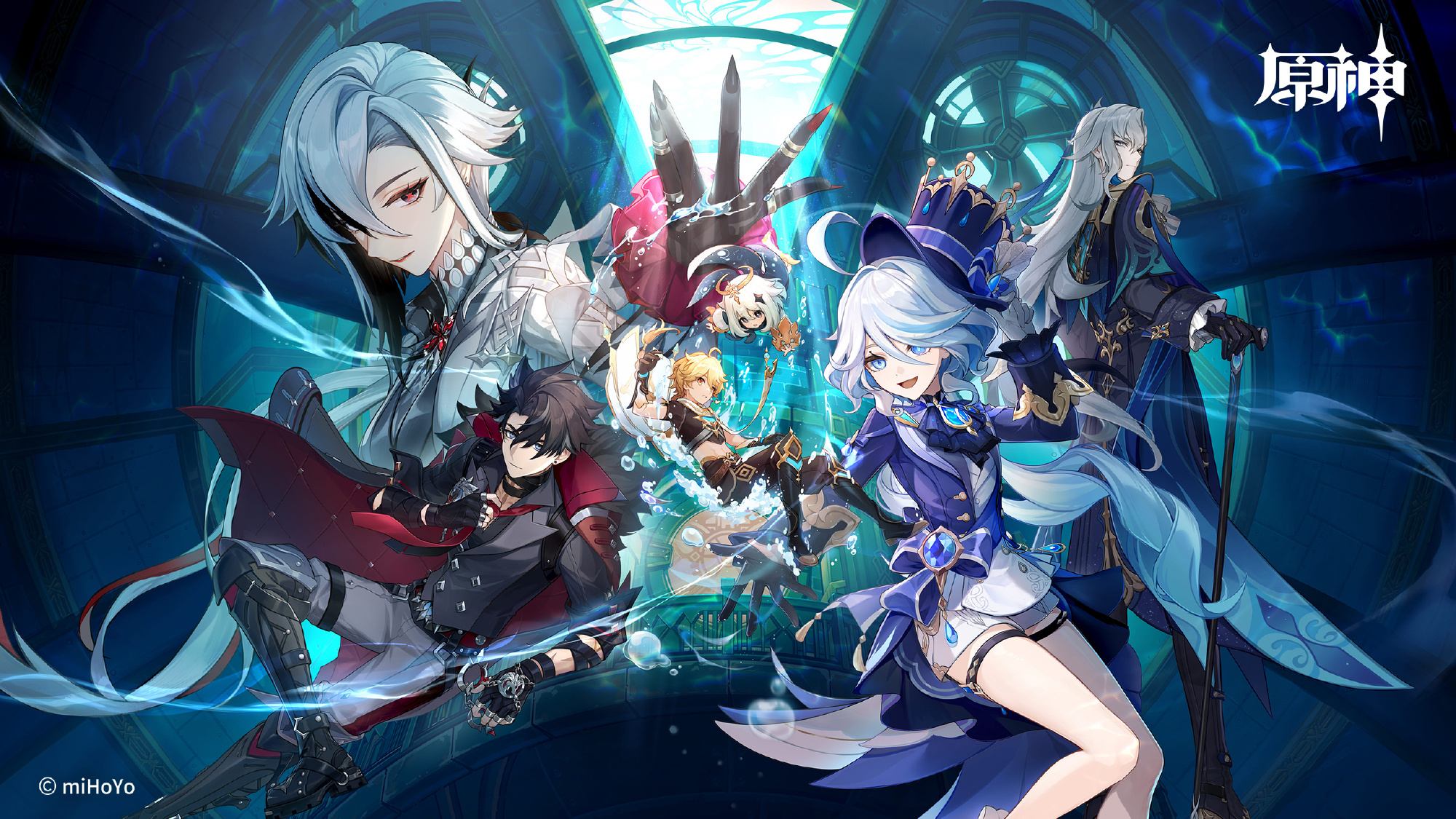 原神4.1：官方「壁纸放送」