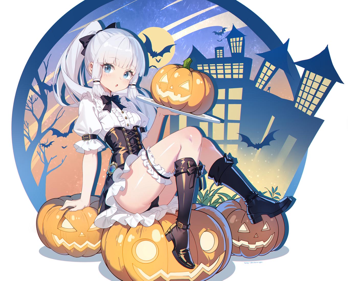 二次元插画#晚安【231122】