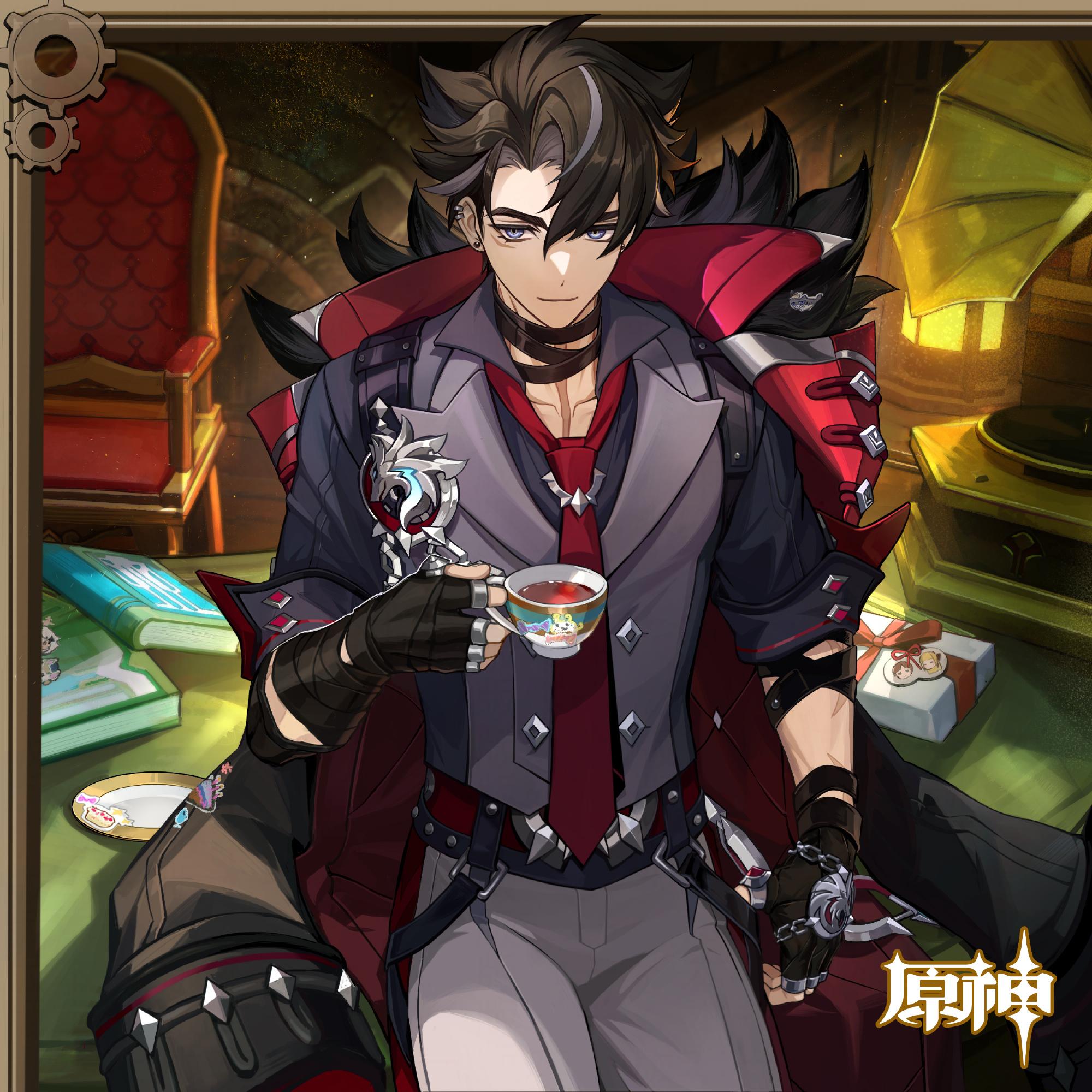 原神：“莱欧斯利” 生日快乐 官方贺图