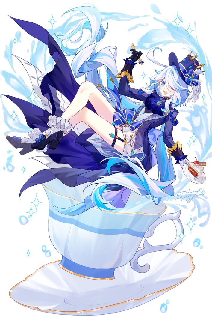 【231210】原神同人插画#早安