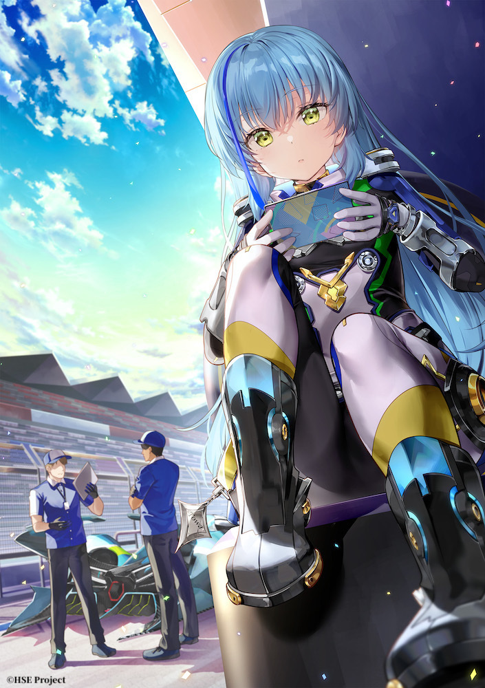 TV动画《HIGHSPEED Étoile》新角色视觉图公开，2024年4月开播。