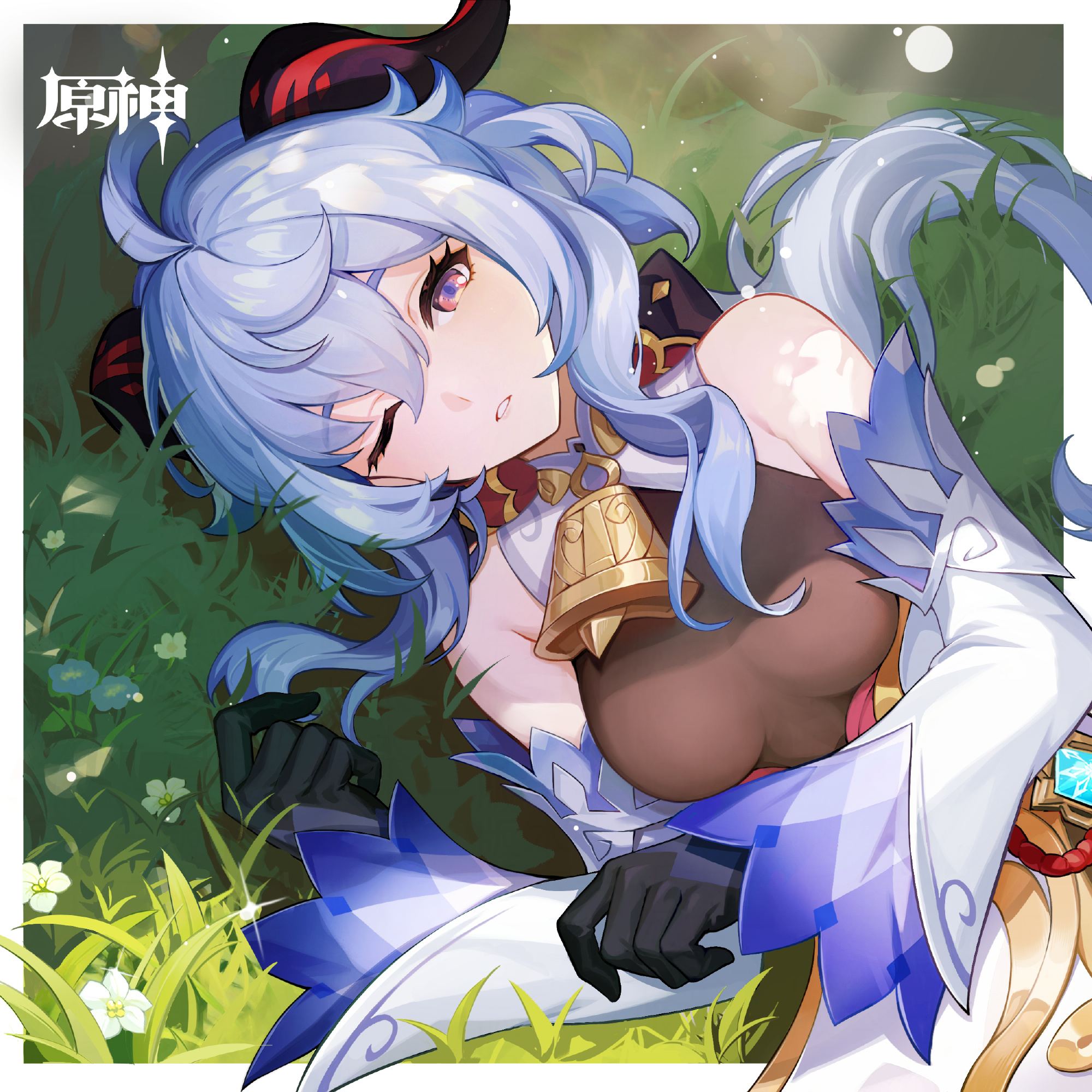 原神：“甘雨” 生日快乐 官方贺图