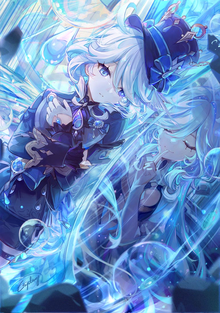 游戏二次元插画#早安【231219】