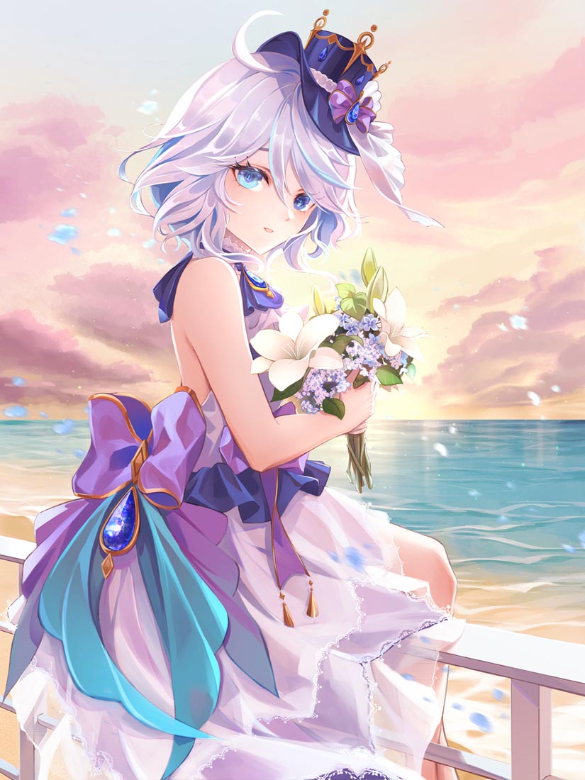 游戏二次元插画#晚安【231219】