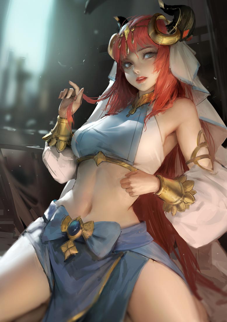 【240104】游戏插画合集#晚安