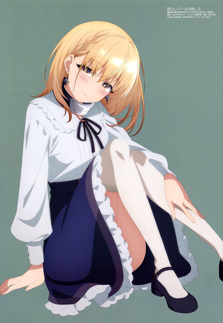 新番动画美少女版权绘「Megami MAGAZINE」2023年12月号