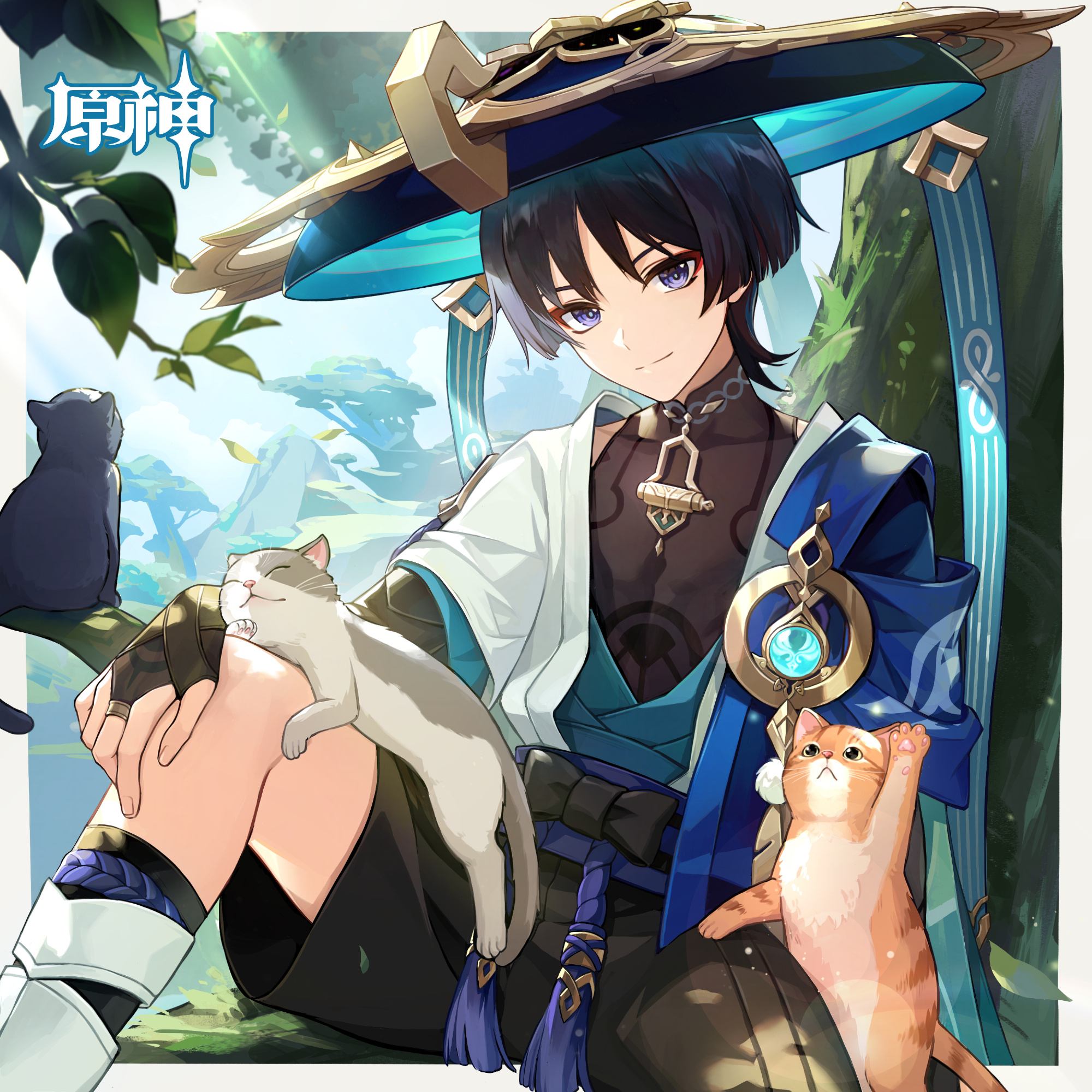 原神：“流浪者” 生日快乐 官方贺图