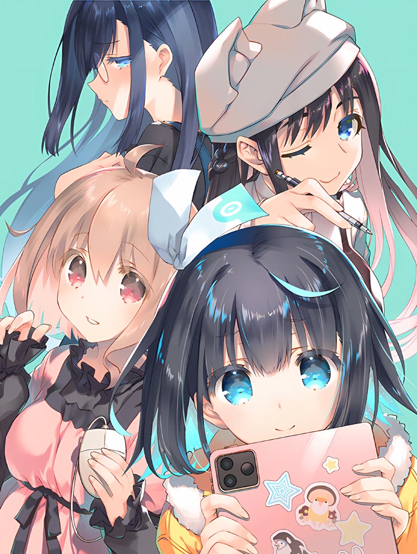 【240119】二次元插画#午安