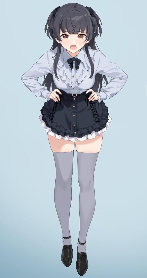 【240119】二次元插画#午安