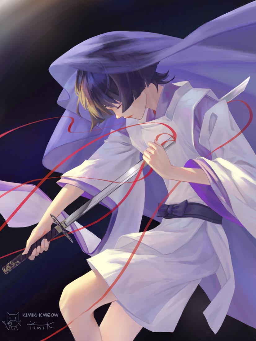 【240119】二次元插画#晚安