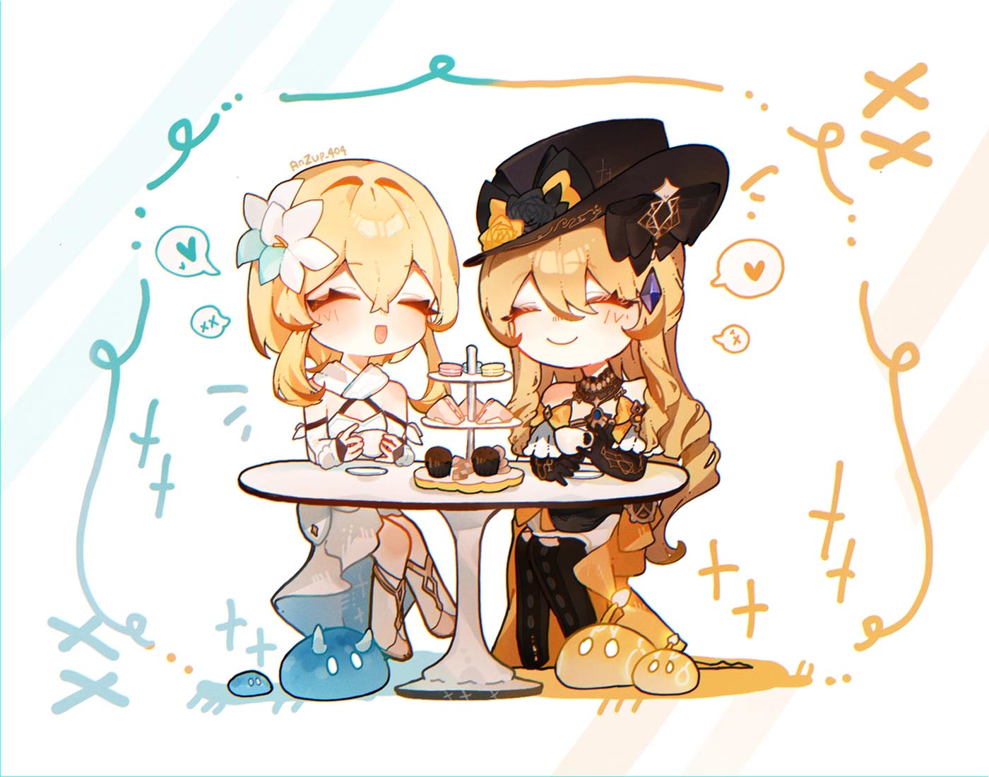 【240119】二次元插画#晚安