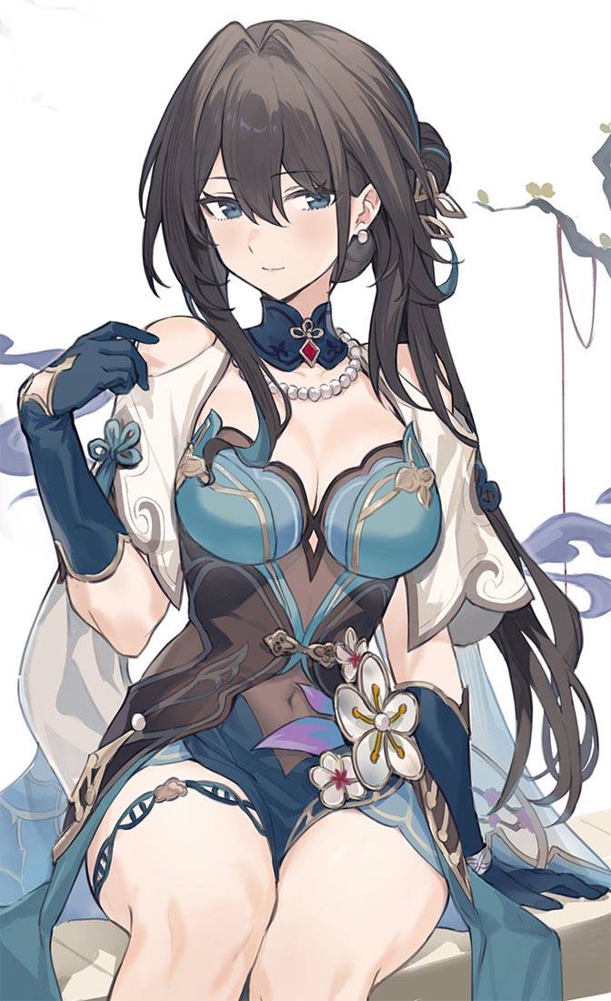 【240126】二次元美少女#午安