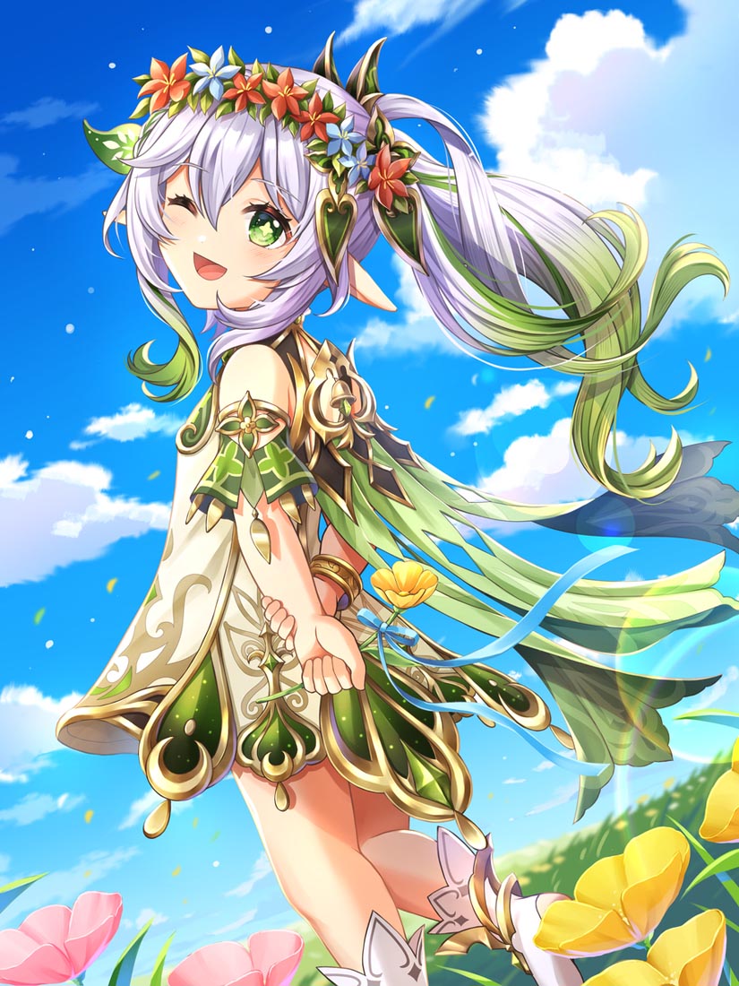 【240205】二次元美少女插画#晚安