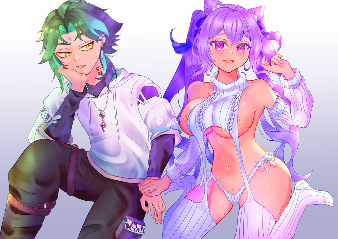 原神二次元福利图#早安 【240208】