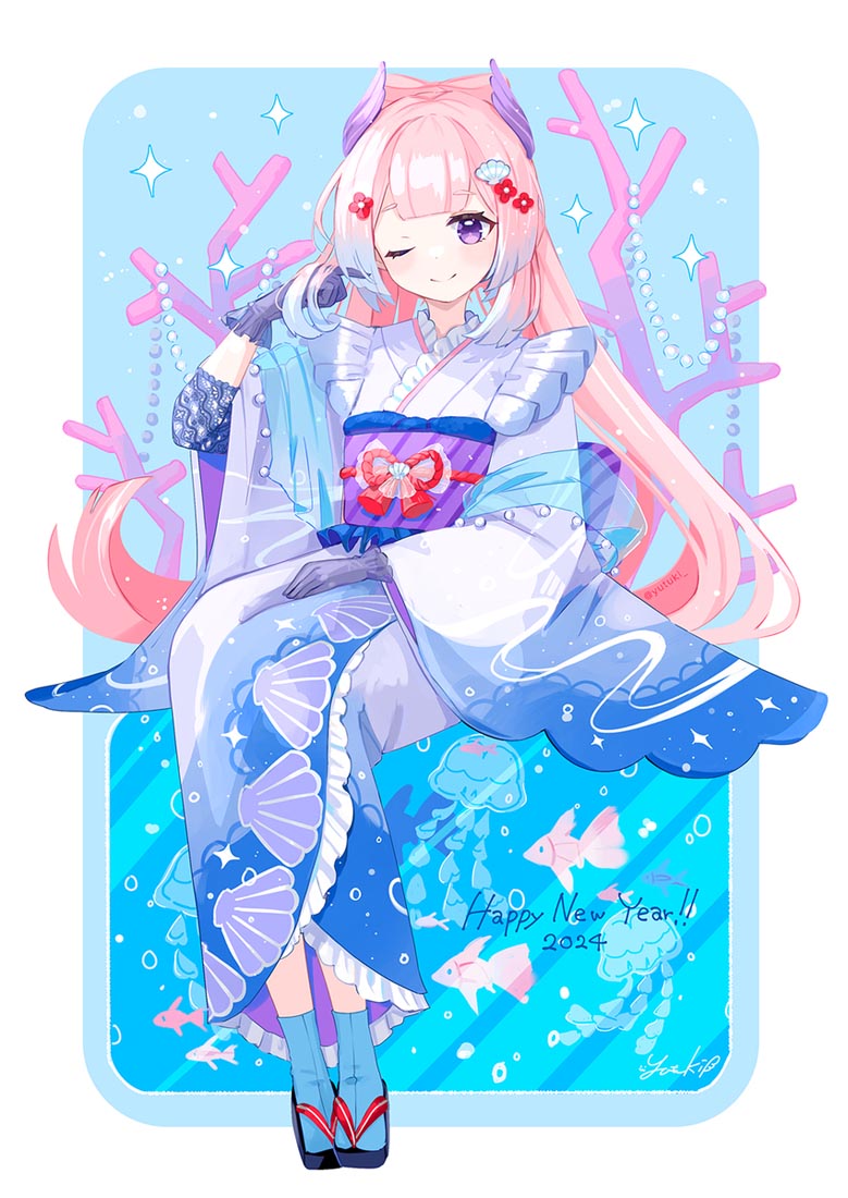 原神二次元福利图#晚安【240208】