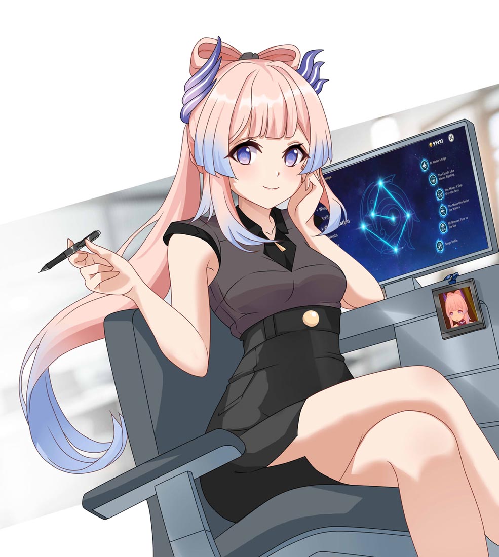 原神二次元福利图#晚安【240208】