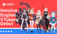 面向英语市场的虚拟主播团体「hololive English」正式公开！