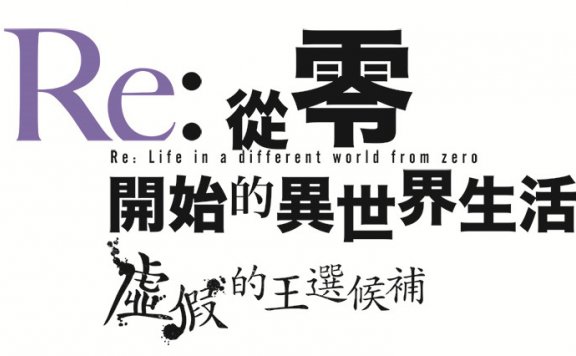 轻改游戏《Re:从零开始的异世界生活虚假的王选候补》1月28日中文版同步发售