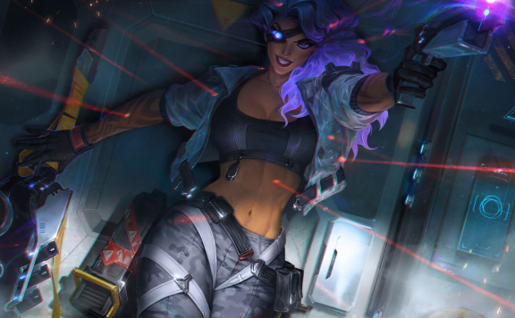 新英雄莎弥拉W技能抵挡一切飞行技能,比起亚索W还增加了伤害