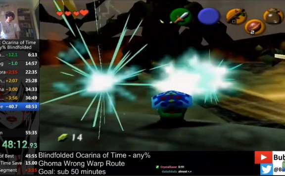 电子竞技不需要视力？玩家蒙眼玩《塞尔达传说》一小时内就通关