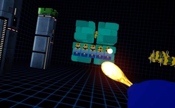 《洛克人》VR体验内容玩起来画面效果是这样的