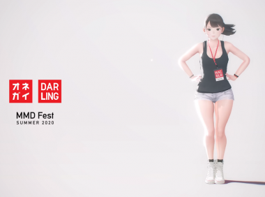 [MMD动画]  优衣库店员女孩的舞蹈   おねがいダーリン / Please, Darling