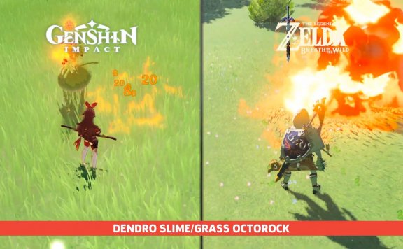 Gamespot：《原神》和《塞尔达传说：荒野之息》20个相似之处