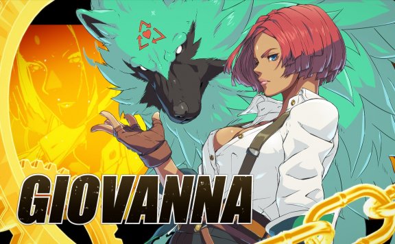 格斗游戏《罪恶装备:STRIVE》新人物Giovanna公布,与狼灵共舞的踢技角色