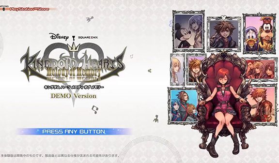 音游《王国之心：记忆旋律》明日上架试玩版，11月11号正式发售