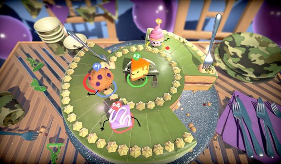 又一款“派对动物”？蛋糕互殴游戏《Cake Bash》登录STEAM，售价70元