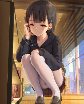 每日好图：二次元萌系白丝SM捆绑绳缚拘束