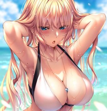 每日好图：二次元泳装诱惑【画师：ピロ水】