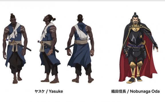 战国动画《弥助》公布，讲述织田信长与黑人武士的故事【NETFLIX】