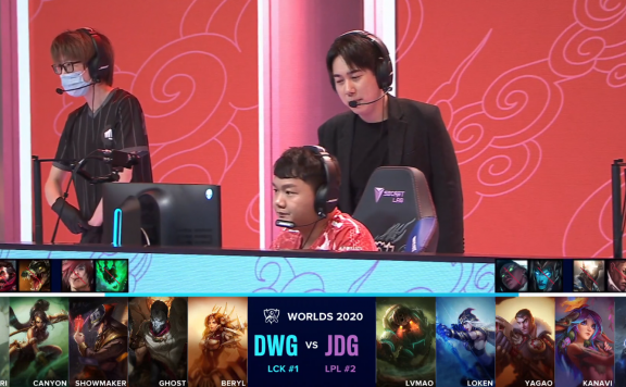 英雄联盟S10文字战报:全盘碾压,DWG大胜JDG