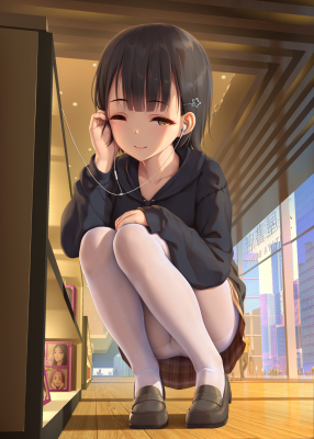 每日好图：二次元萌系白丝SM捆绑绳缚拘束