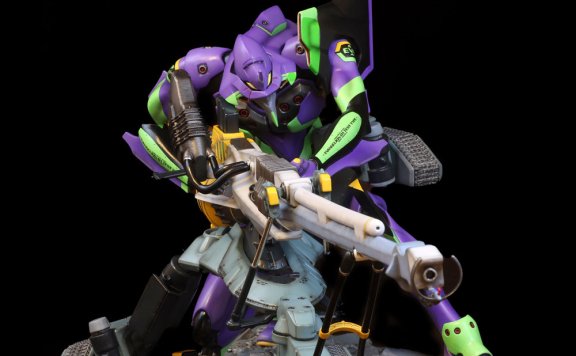 海洋堂3D打印手办： EVANGELION Movie Scene STATUE 新剧场版：序(初号机)  2021年2月发售