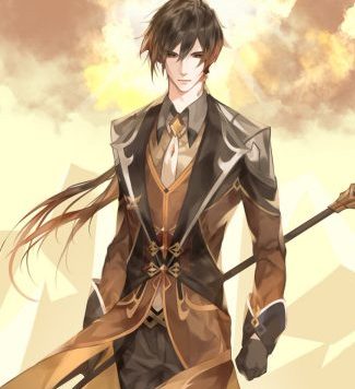 每日好图：原神#钟离#公子#同人图【11月5日更新】