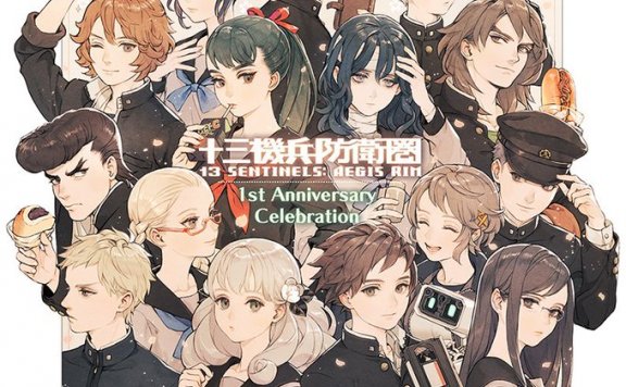 《十三机兵防卫圈》一周年贺图公布,11月28日纪念直播