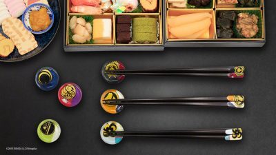 《刀剑乱舞》主题筷子“天削箸”、玻璃筷架 11月11日开售