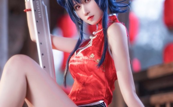 [三度]福利写真集· NO.006 明日方舟-陈 [13P]