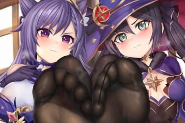 早安原神人:P站#原神同人涩图#祝大家抽到钟离【11月30日新】