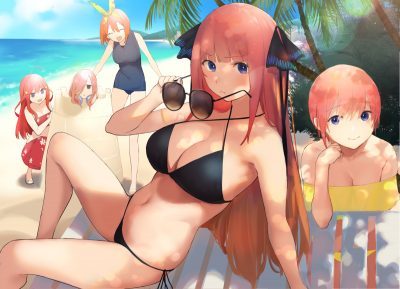 每日好图：性感泳装#P站#同人美图推荐【画师：猫しょこ】