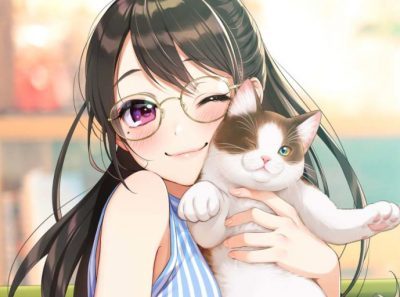 P站好图：二次元美少女#绊爱KIZUNA AI人物设计【画师：森倉円】