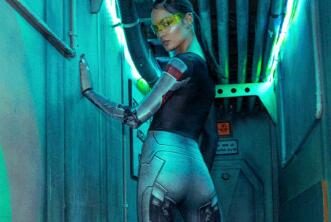 《赛博朋克2077》联动“BlackMilk”推出游戏主题服饰，设计前卫