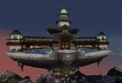 原神：玩家在【MC】重现“群玉阁”