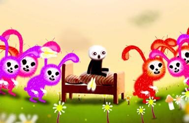 诡异风格恐怖游戏《Happy Game》预告公布，简直童年阴影！