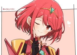 每日好图：“异度之刃2” 同人图精选②【画师：もちもち】